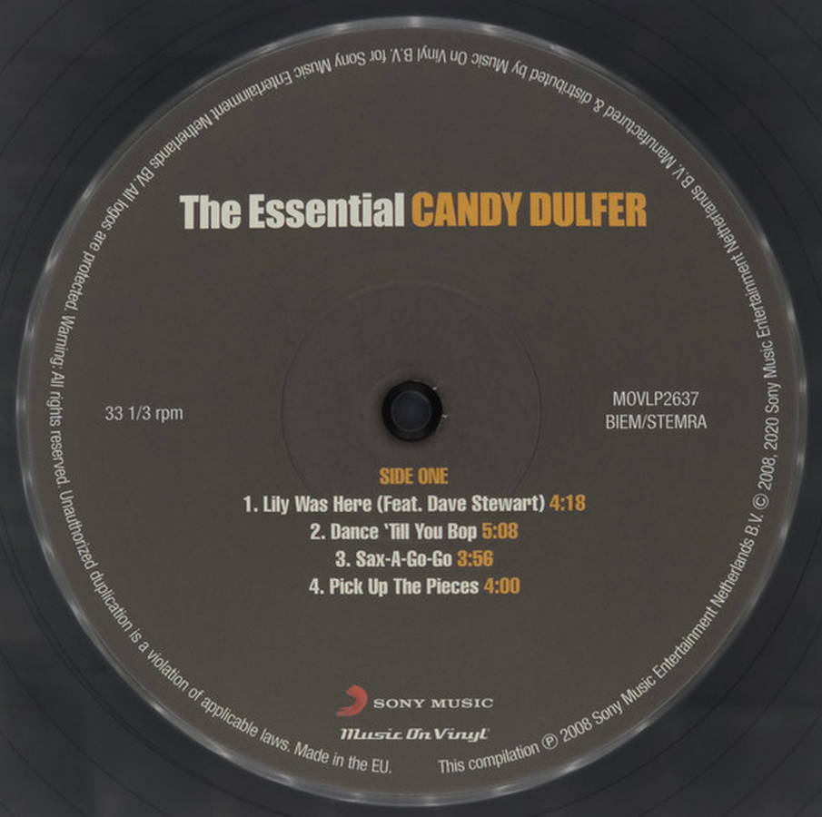 Candy Dulfer – The Essential Candy Dulfer 2LP